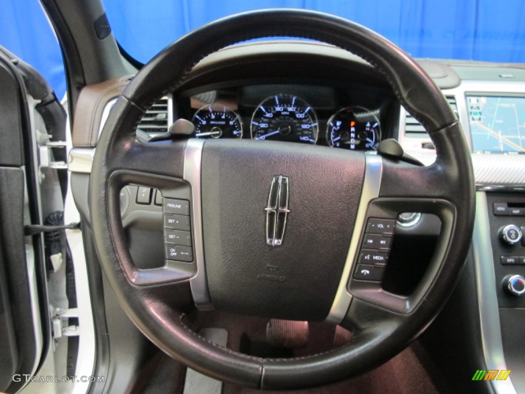 2010 Lincoln MKS EcoBoost AWD Steering Wheel Photos