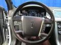 2010 Lincoln MKS Sienna/Charcoal Interior Steering Wheel Photo