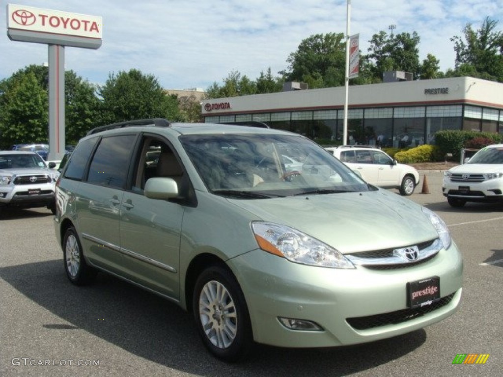 2010 Sienna Limited - Silver Pine Mica / Taupe photo #1