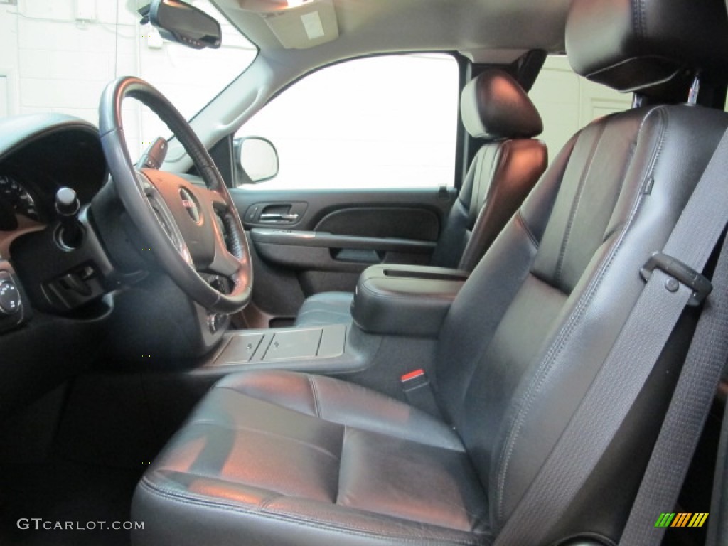 2010 Sierra 1500 SLT Extended Cab 4x4 - Onyx Black / Ebony photo #15