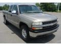 1999 Light Pewter Metallic Chevrolet Silverado 1500 LS Extended Cab 4x4  photo #1