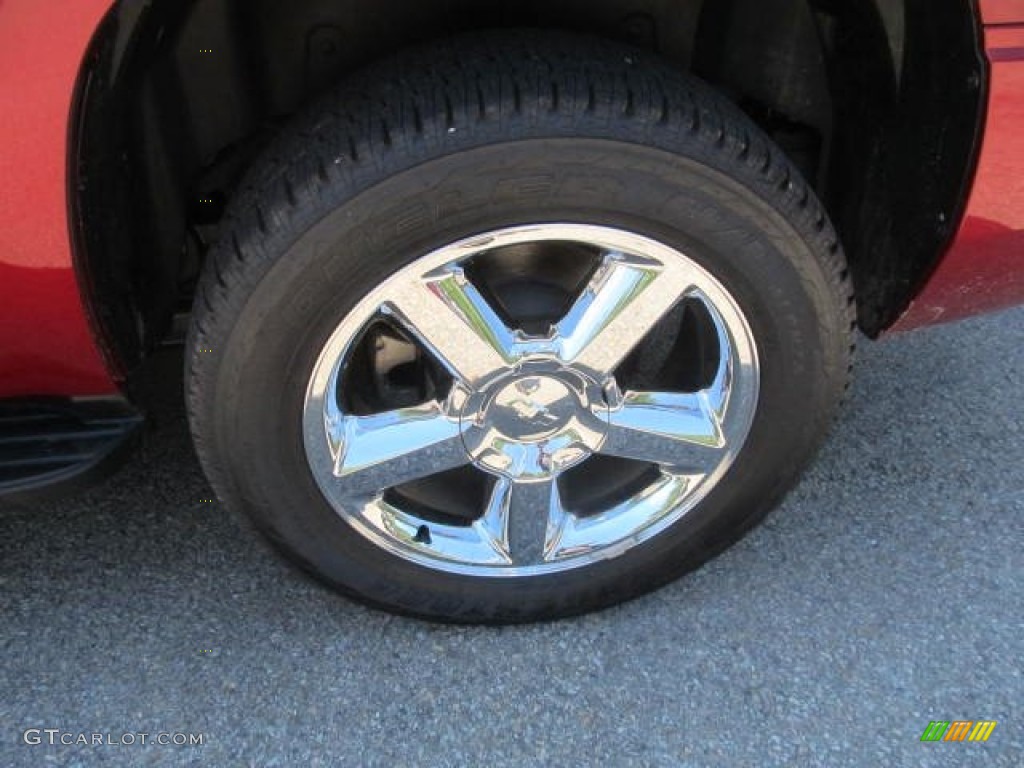 2013 Tahoe LTZ 4x4 - Crystal Red Tintcoat / Light Cashmere/Dark Cashmere photo #3