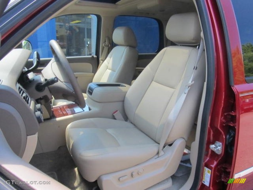 2013 Tahoe LTZ 4x4 - Crystal Red Tintcoat / Light Cashmere/Dark Cashmere photo #12