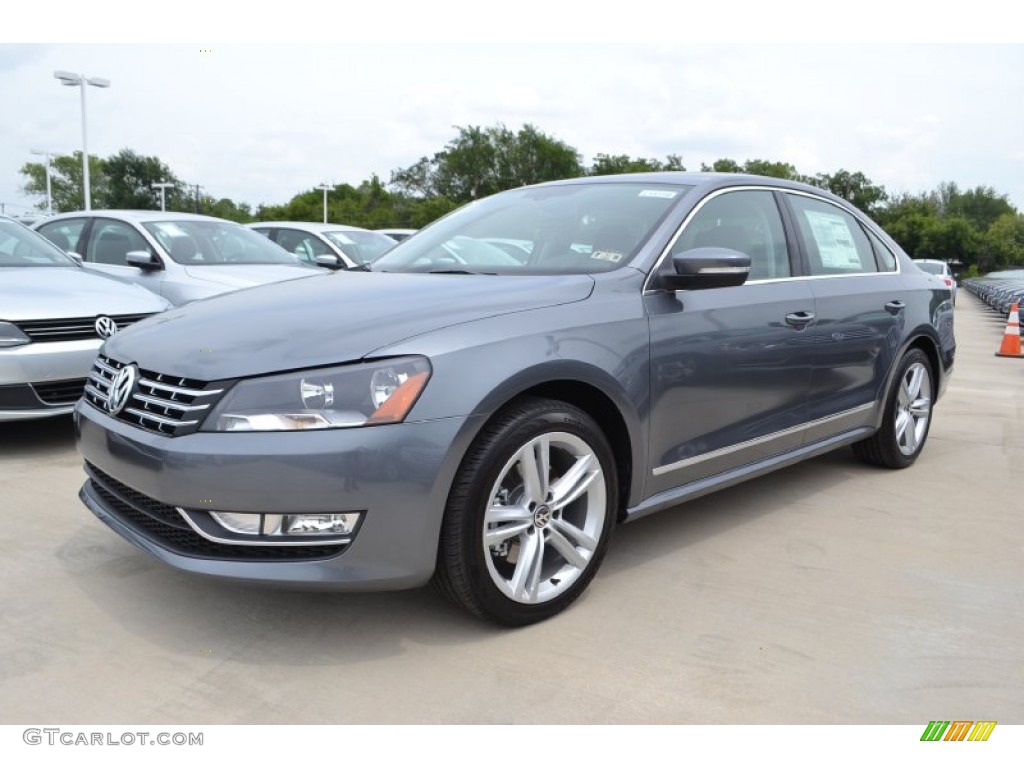 2013 Passat TDI SEL - Platinum Gray Metallic / Titan Black photo #1