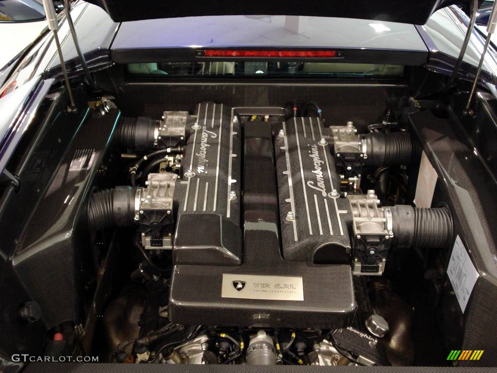 2002 Lamborghini Murcielago Coupe 6.2 Liter DOHC 48-Valve V12 Engine Photo #839143