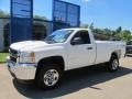 2014 Summit White Chevrolet Silverado 2500HD WT Regular Cab 4x4  photo #1