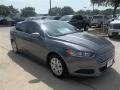 2013 Sterling Gray Metallic Ford Fusion S  photo #7