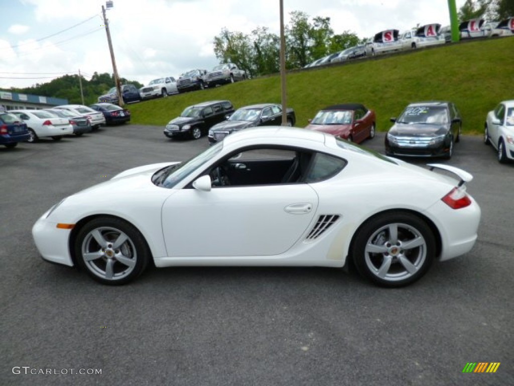 Carrara White 2007 Porsche Cayman Standard Cayman Model Exterior Photo #83915149