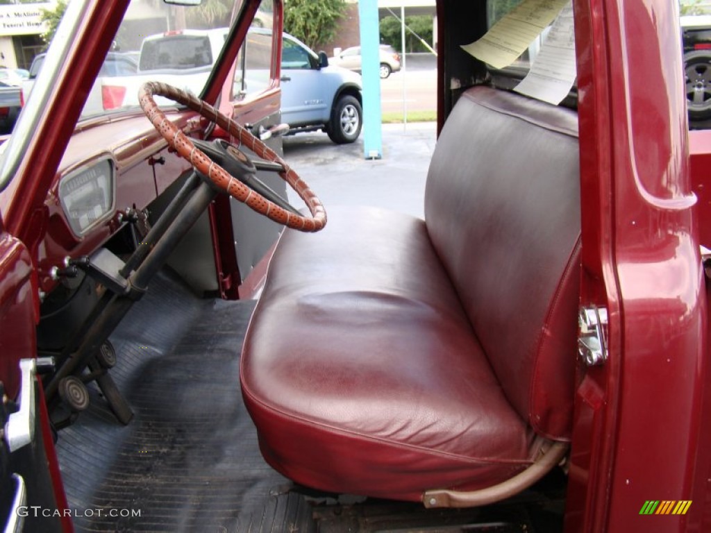 1953 Ford F100 Pickup Truck Interior Color Photos