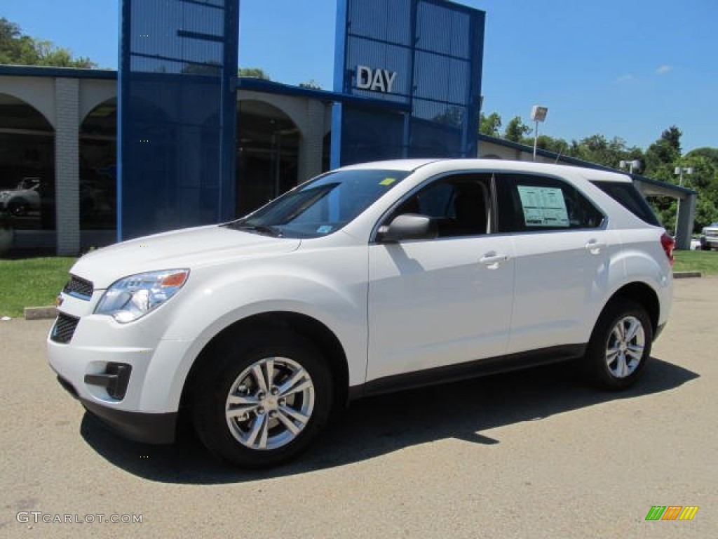 2013 Equinox LS AWD - Summit White / Jet Black photo #1