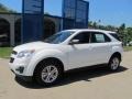 2013 Summit White Chevrolet Equinox LS AWD  photo #1