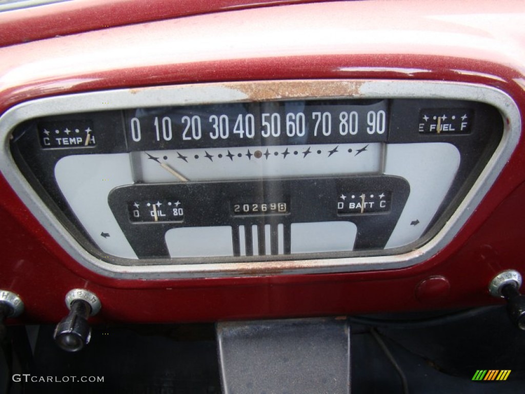 1953 Ford F100 Pickup Truck Gauges Photos