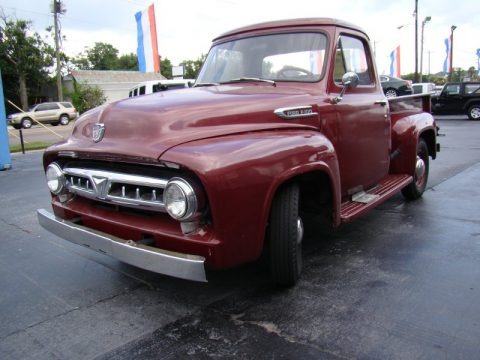 1953 Ford F100 Pickup Truck Data, Info and Specs