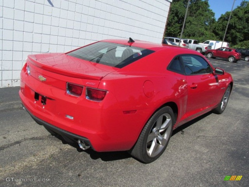 2011 Camaro SS/RS Coupe - Victory Red / Black photo #8