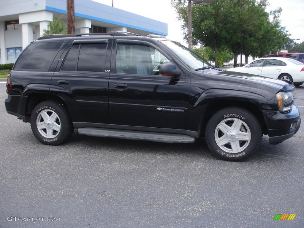 Black 2003 Chevrolet TrailBlazer LTZ 4x4 Exterior Photo #83916424