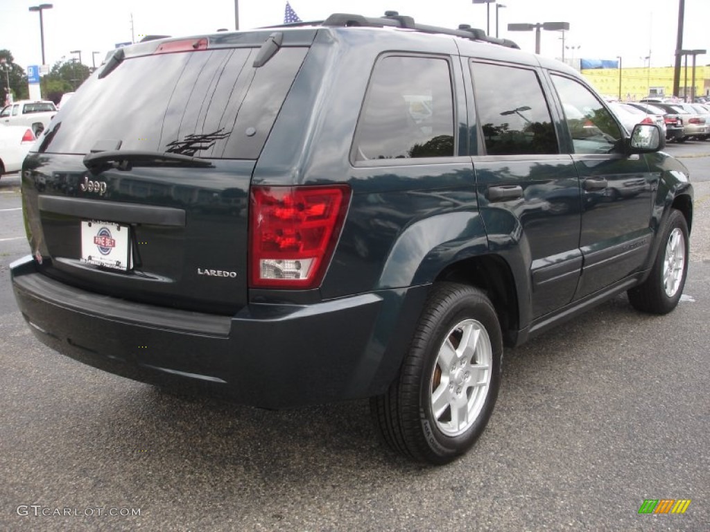 2005 Grand Cherokee Laredo 4x4 - Deep Beryl Green Pearl / Medium Slate Gray photo #5