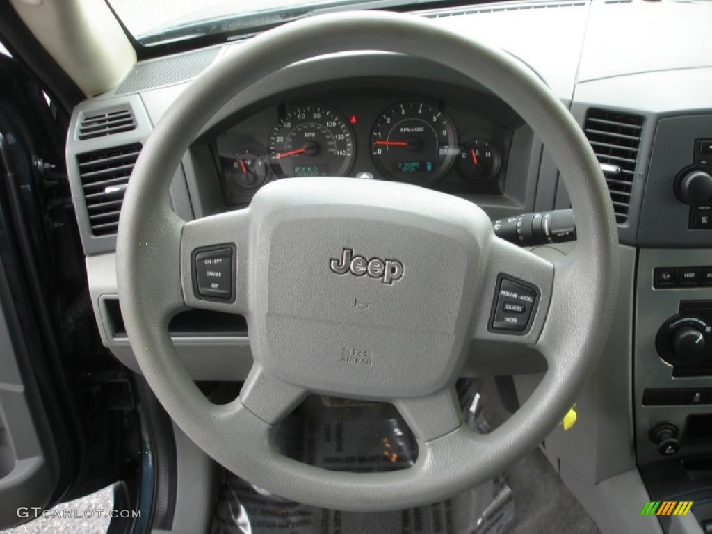 2005 Grand Cherokee Laredo 4x4 - Deep Beryl Green Pearl / Medium Slate Gray photo #14