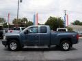 2010 Blue Granite Metallic Chevrolet Silverado 1500 LT Extended Cab 4x4  photo #5