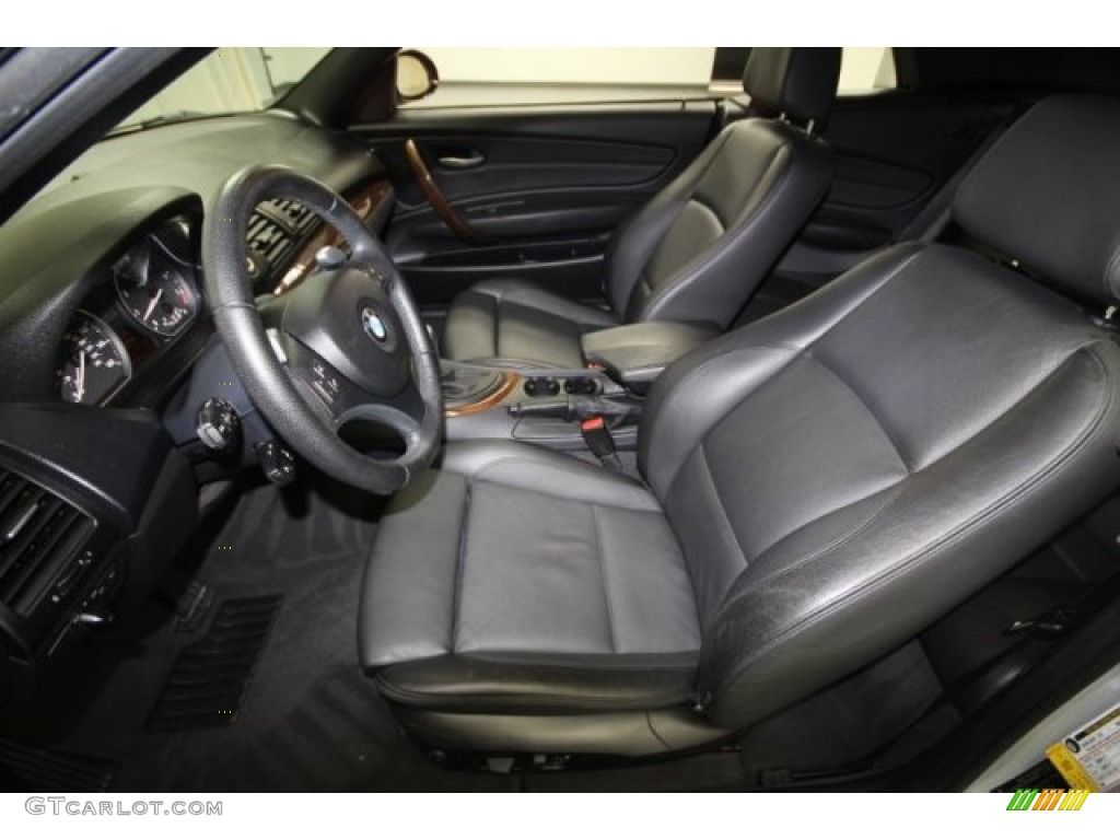 2008 1 Series 128i Convertible - Titanium Silver Metallic / Black photo #3