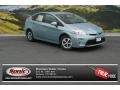 2013 Sea Glass Pearl Toyota Prius Three Hybrid  photo #1