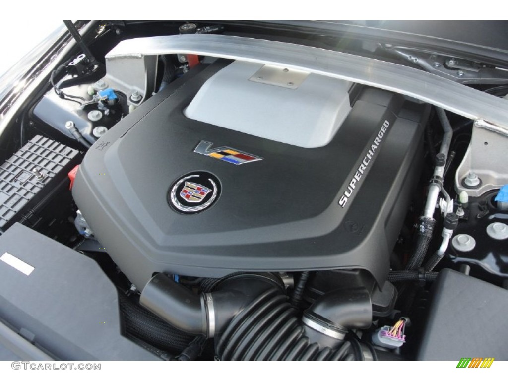 2014 Cadillac CTS -V Sedan 6.2 Liter Supercharged OHV 16-Valve V8 Engine Photo #83920243