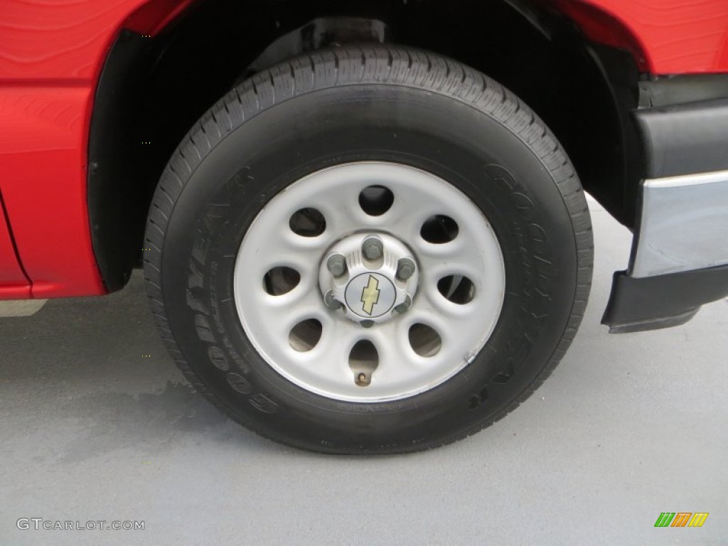 2007 Silverado 1500 Classic LS Regular Cab - Victory Red / Dark Charcoal photo #13