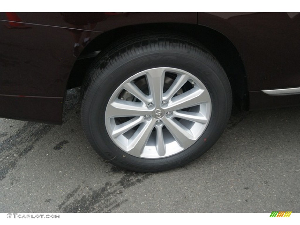 2013 Highlander Hybrid Limited 4WD - Sizzling Crimson Mica / Sand Beige photo #10