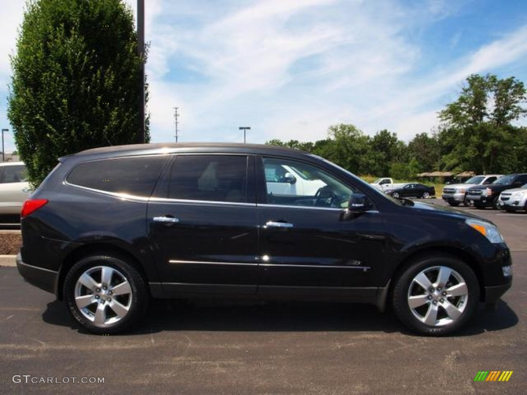 2009 Traverse LTZ AWD - Black Granite Metallic / Light Gray/Ebony photo #1