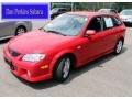 2003 Classic Red Mazda Protege 5 Wagon #83883631