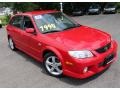 2003 Classic Red Mazda Protege 5 Wagon  photo #3