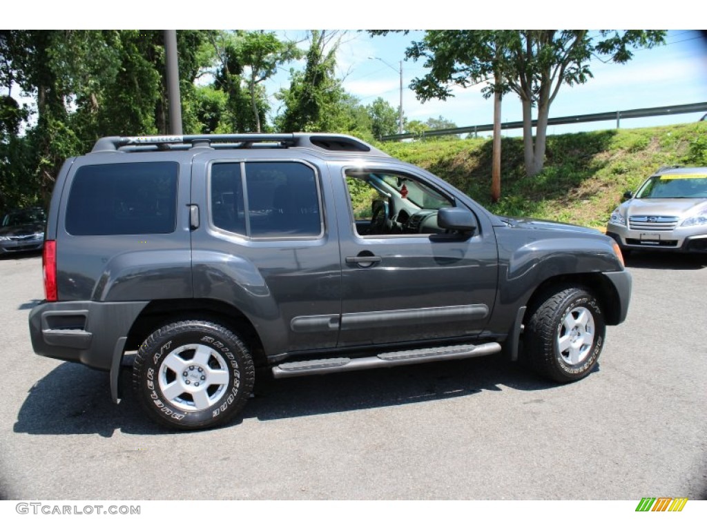 2005 Xterra S 4x4 - Night Armor Pearl / Steel/Graphite photo #5