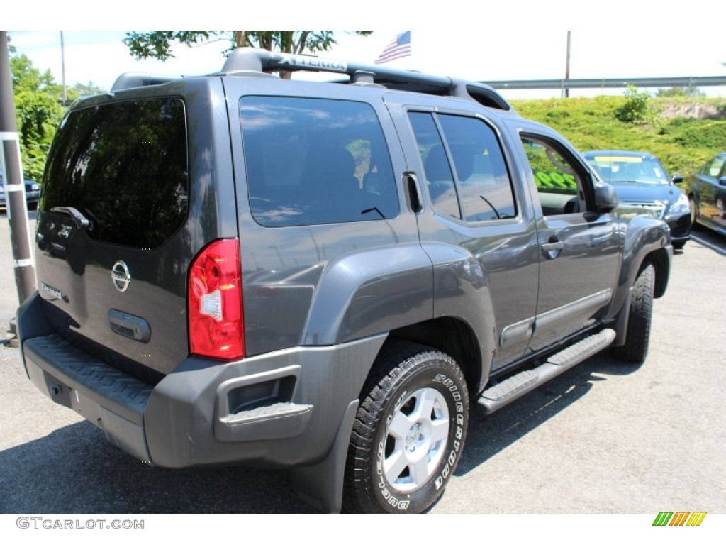2005 Xterra S 4x4 - Night Armor Pearl / Steel/Graphite photo #6