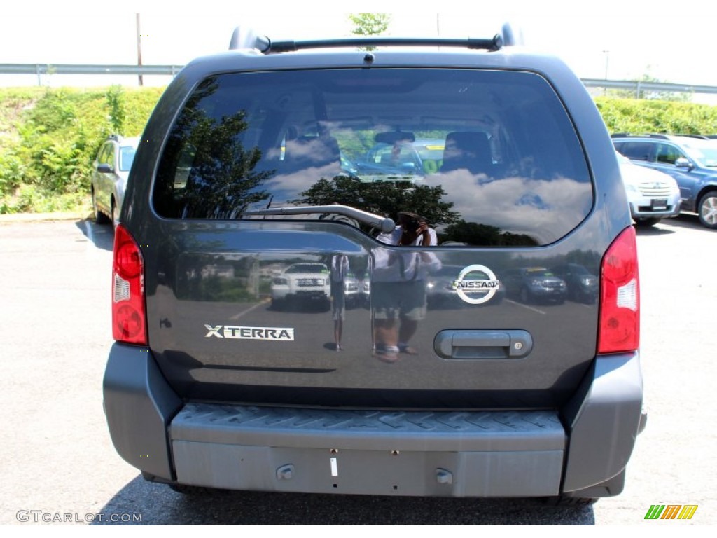 2005 Xterra S 4x4 - Night Armor Pearl / Steel/Graphite photo #7