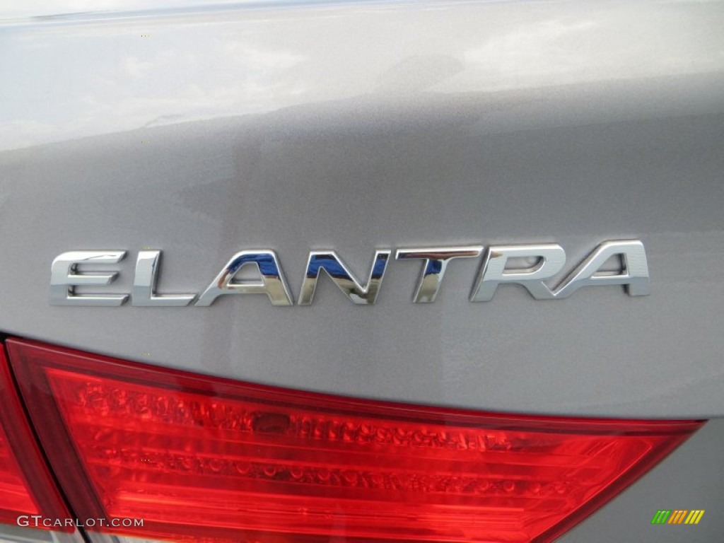2013 Elantra Limited - Titanium Gray Metallic / Gray photo #12