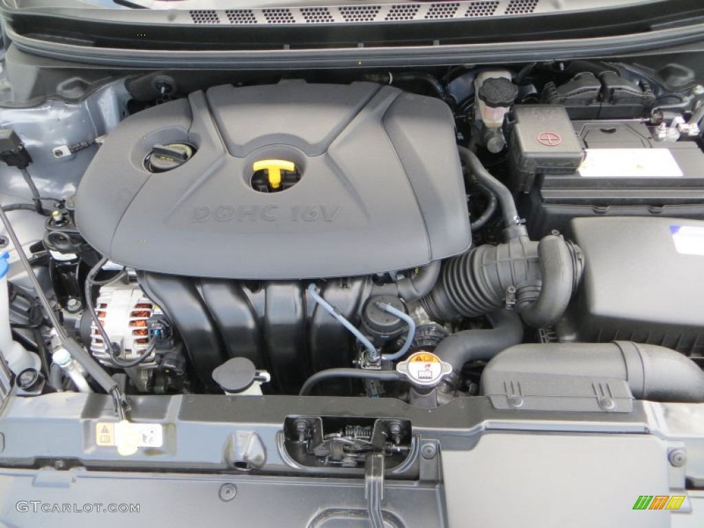 2013 Elantra Limited - Titanium Gray Metallic / Gray photo #14