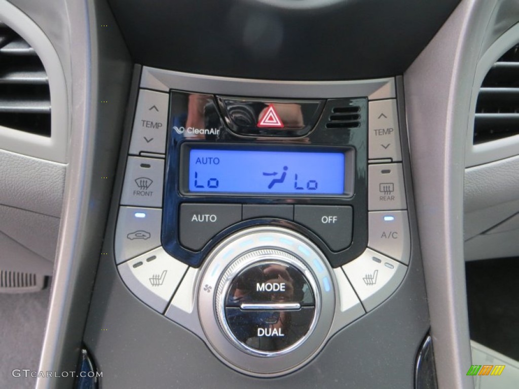 2013 Elantra Limited - Titanium Gray Metallic / Gray photo #27