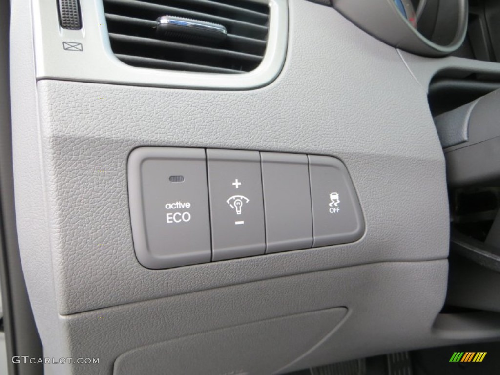 2013 Elantra Limited - Titanium Gray Metallic / Gray photo #31