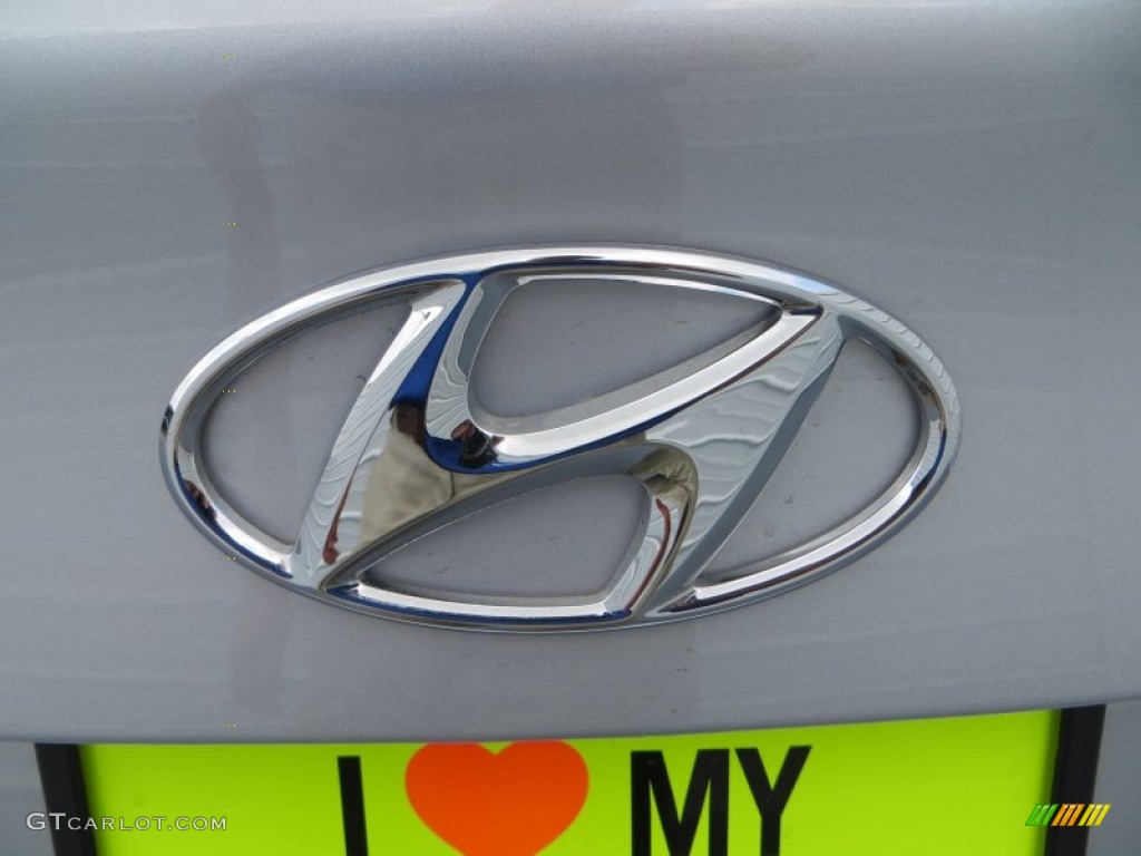 2013 Elantra Limited - Shimmering Air Silver / Gray photo #13