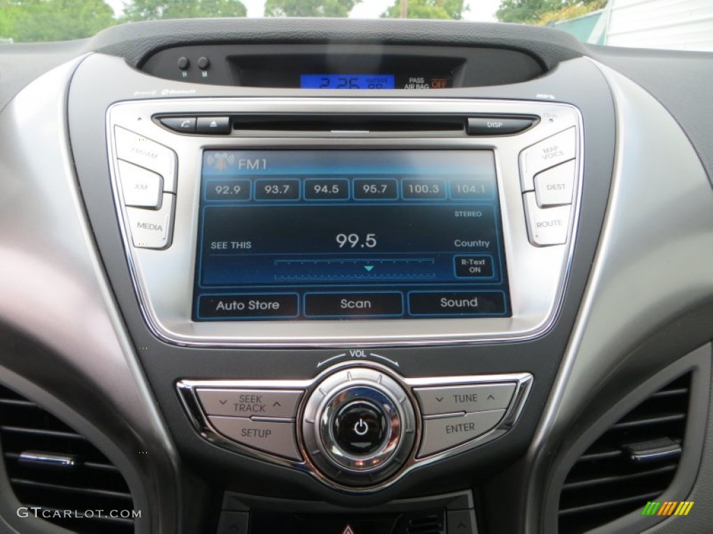 2013 Elantra Limited - Shimmering Air Silver / Gray photo #29