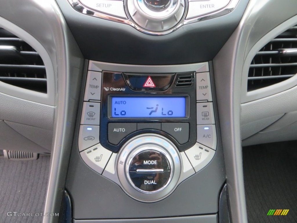 2013 Elantra Limited - Shimmering Air Silver / Gray photo #30
