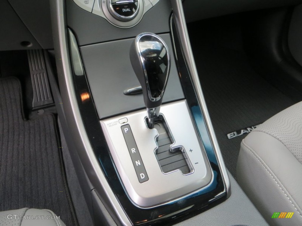 2013 Elantra Limited - Shimmering Air Silver / Gray photo #31