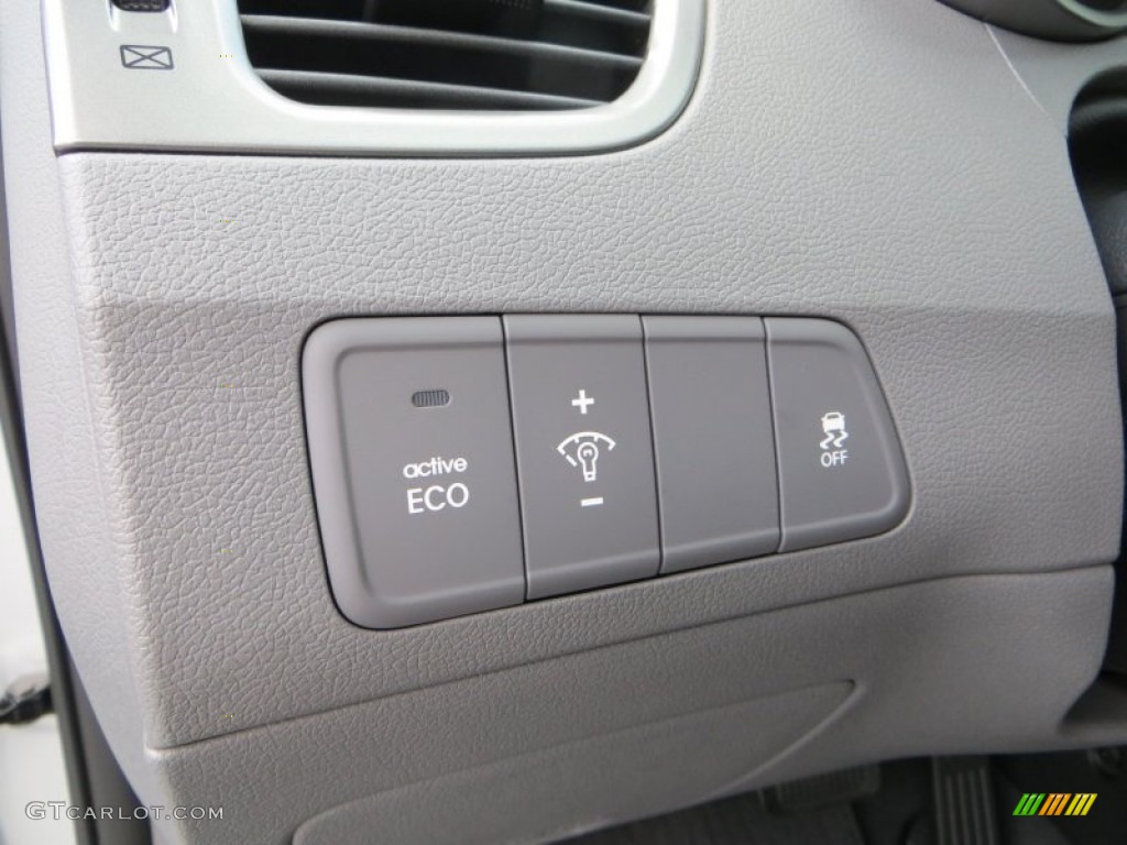 2013 Elantra Limited - Shimmering Air Silver / Gray photo #34