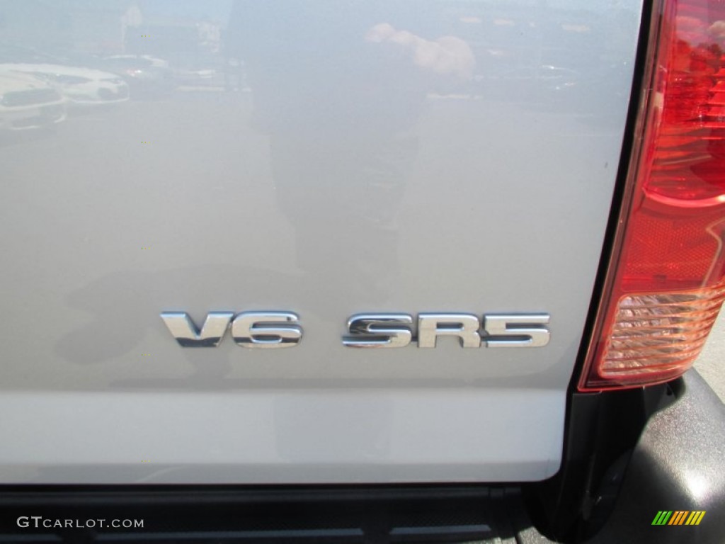 2008 Tacoma V6 TRD Sport Double Cab 4x4 - Silver Streak Mica / Graphite Gray photo #6