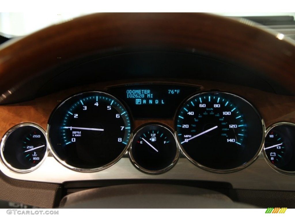 2008 Enclave CXL AWD - Cocoa Metallic / Cashmere/Cocoa photo #9