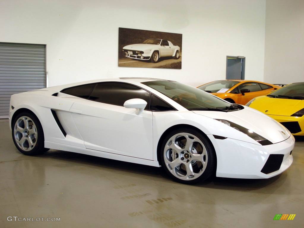 2006 White Lamborghini Gallardo Coupe #837695 Photo #2 ...