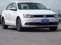 Oryx White 2013 Volkswagen Jetta Hybrid SEL Premium