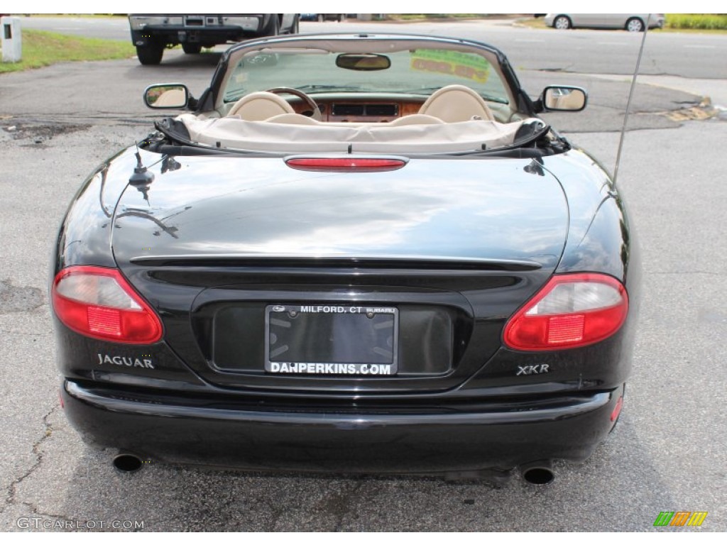 2000 XK XKR Convertible - Anthracite Black Mica / Oatmeal photo #7