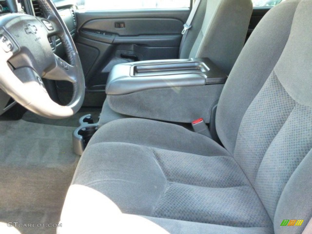 2005 Silverado 2500HD LS Crew Cab 4x4 - Dark Blue Metallic / Dark Charcoal photo #11