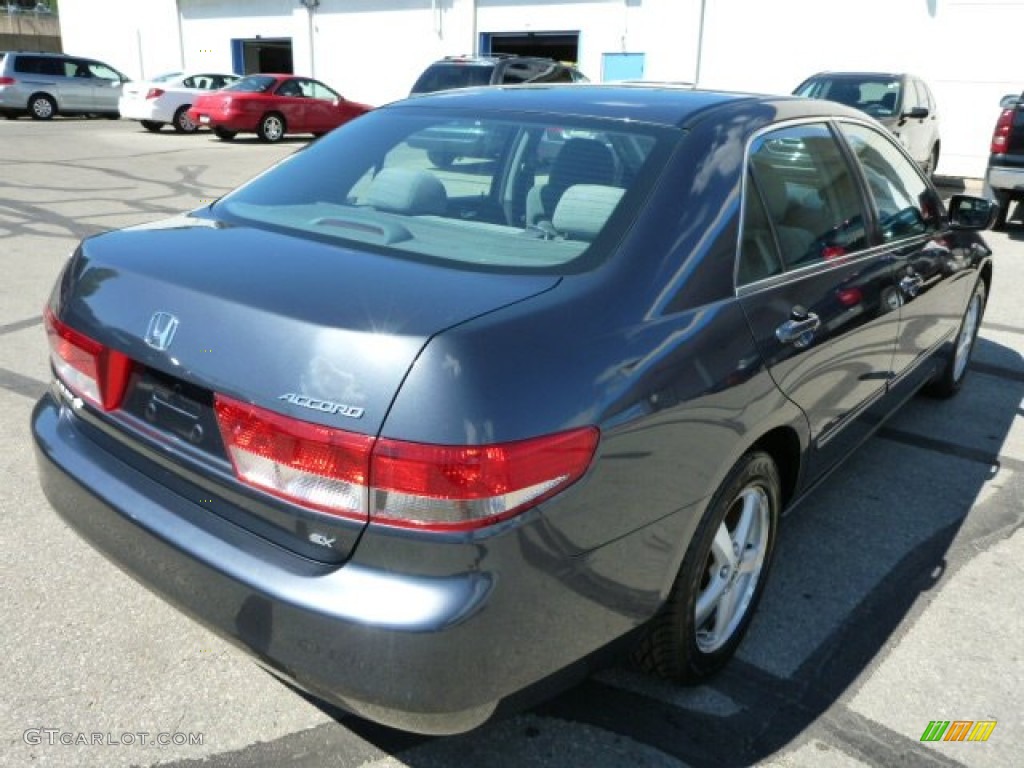 2003 Accord EX Sedan - Graphite Pearl / Gray photo #3