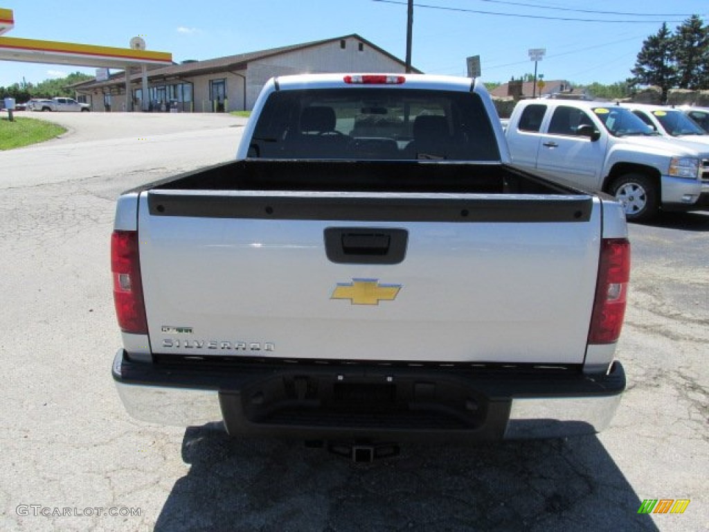 2011 Silverado 1500 Crew Cab 4x4 - Sheer Silver Metallic / Dark Titanium photo #6